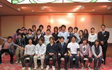 畑田様と記念撮影