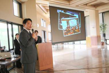 就業力の説明をしていただいた 株式会社JTB中部 福井様