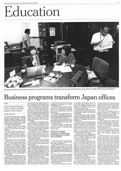 The New York Times September 12, 2011