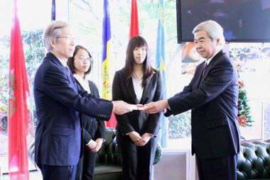 チャリティーバザー寄付金贈呈式｜第14回