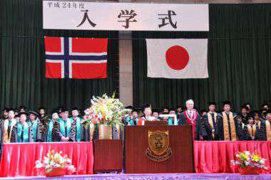 平成24年度入学式風景