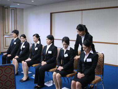 4年生によるマナー指導