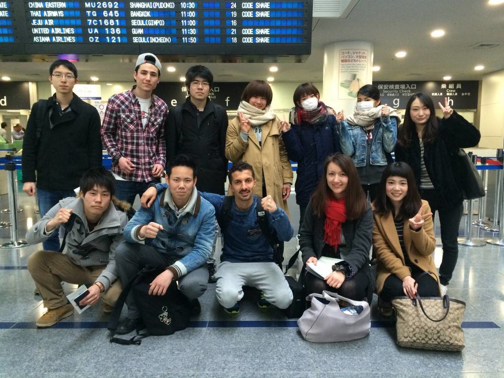 FSP参加者　セントレアにて