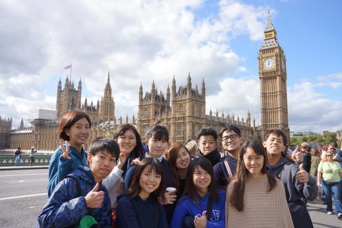 ＜到着後グループ研修＠ロンドン＞