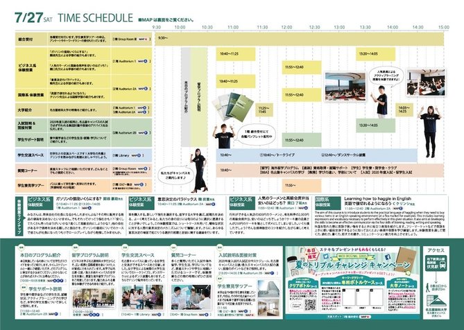 プログラムの中面