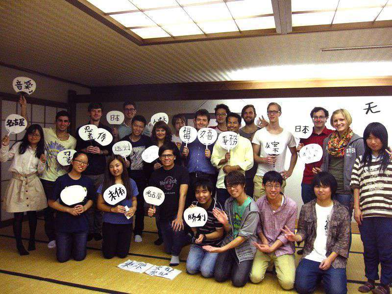 和心部主催のお茶会&習字体験