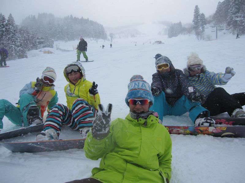 最終日も出発まで楽しくボードしてきました