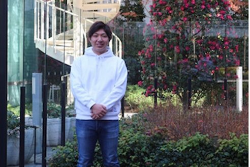 経営学部経営学科1年　髙橋君