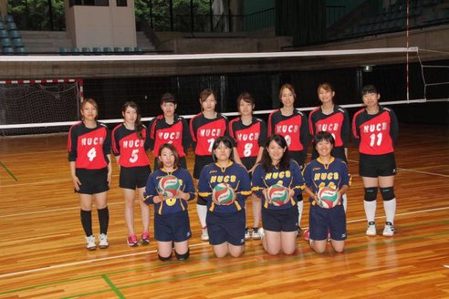 女子バレーボール部