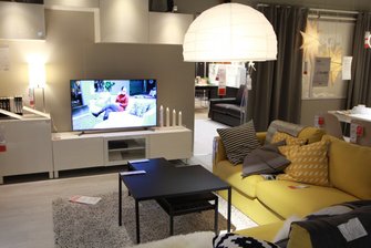 イケア、モデルルーム