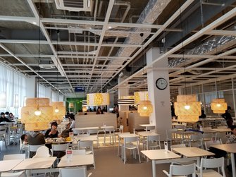 フードコート、テラス