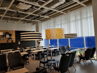 フードコート、テラス