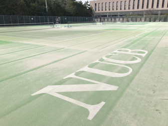 オムニコート,テニス,学生