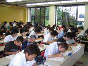 就職適正検査実施の様子