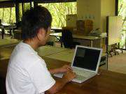 前期の試験結果を確認中