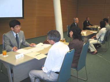 個別面談では親身になり対応しています