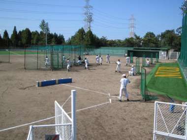 一球一球に真剣です。