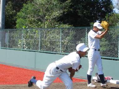 リーグ戦に向けピッチングにも力が入ります