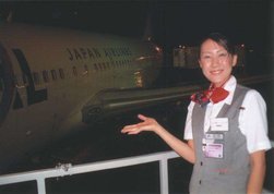 外国語学部3年生　松下絵里さん