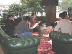 個別相談の様子