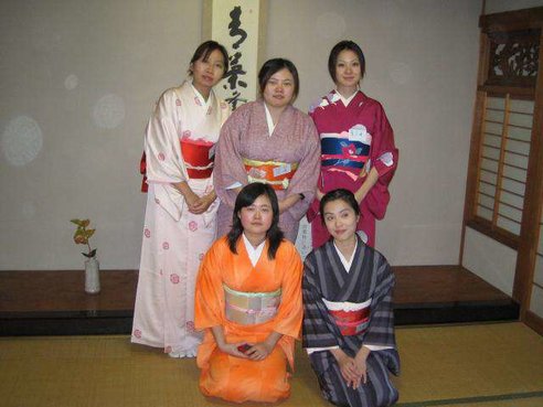 初めての和服体験