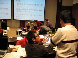 休憩時間での意見交換