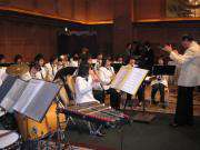 吹奏楽部演奏風景