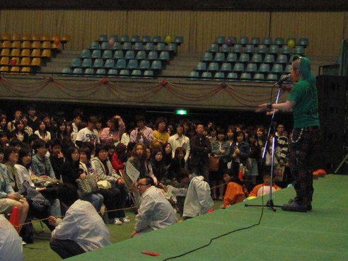 まちゃまちゃのライブは大盛況