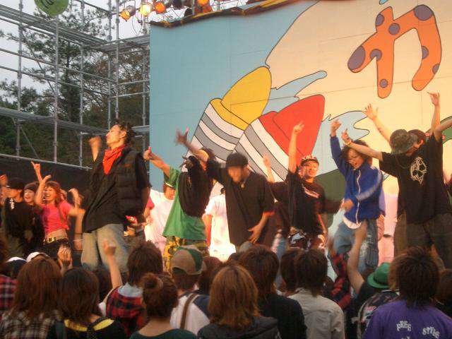 後夜祭オープニング風景