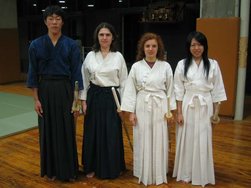 お世話になっている剣道部員と