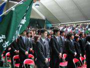 新入生は真摯な態度で参加