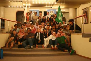 国際交流センターにて最後の集合写真です