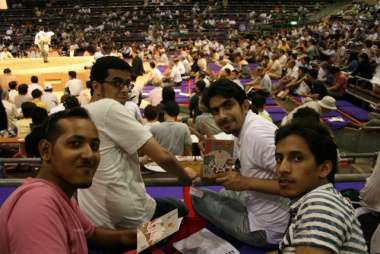 Omar君、Amr君、Mohammed君、Salem君の4人です