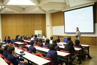 英語の体験授業風景