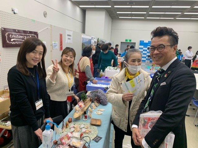 お楽しみふれあいコーナーの様子