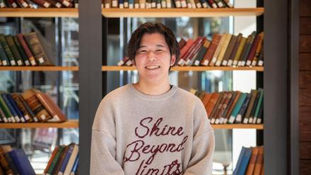 在学中に3科目合格を達成した商学部会計学科4年の金田さん