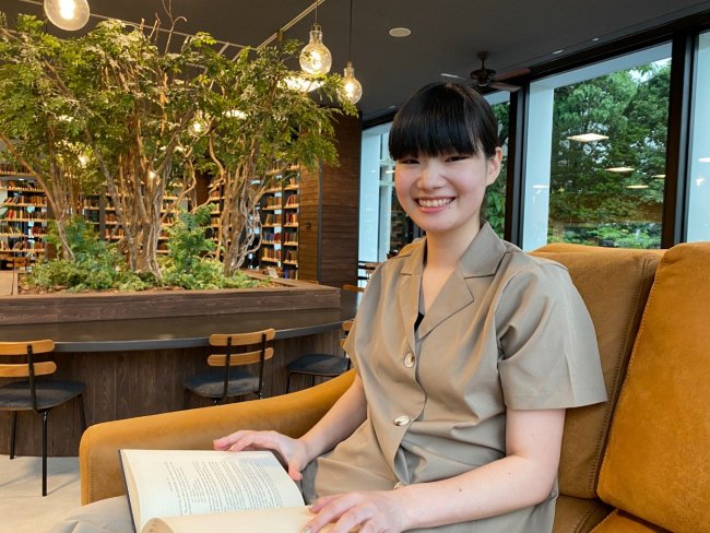 向山さん（商学部3年生）