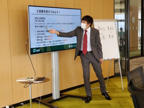 磯野先生による日本語教育のデモレッスン