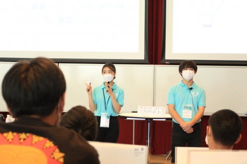 在学生によるプレゼン