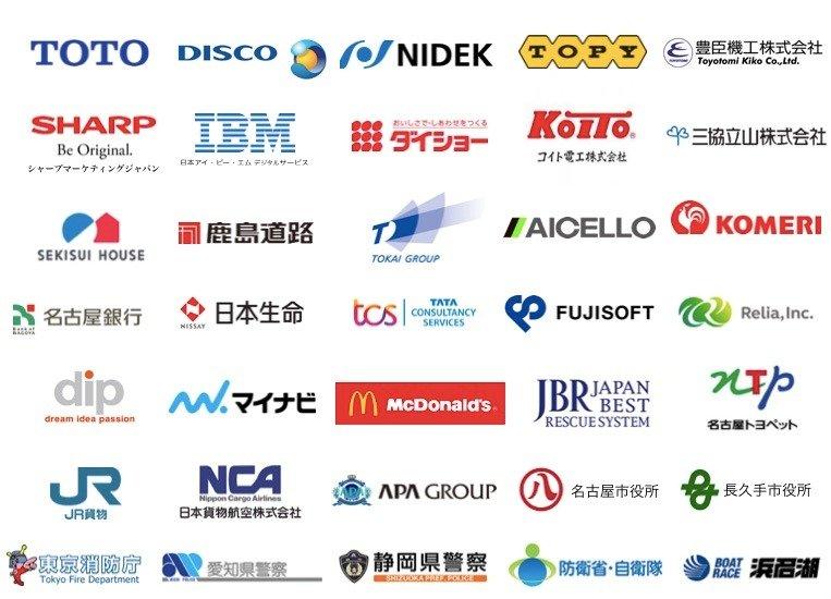 2021年度12月末時点内定先企業一例2