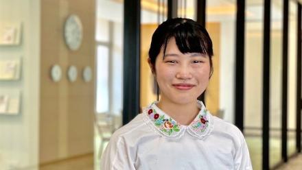 経済学部総合政策学科4年生森さん