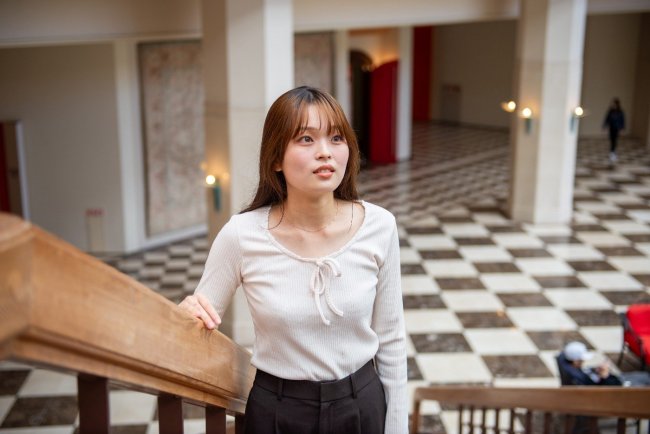 経済学部総合政策学科 永田さん