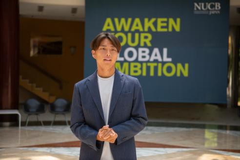 経済学部総合政策学科　新川さん