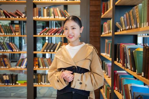 商学部マーケティング学科　小笠原さん