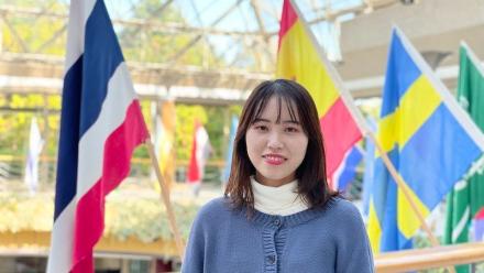 国際学部英語学科4年 下畑さん