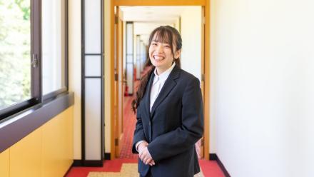 国際学部グローバル教養学科 武藤さん