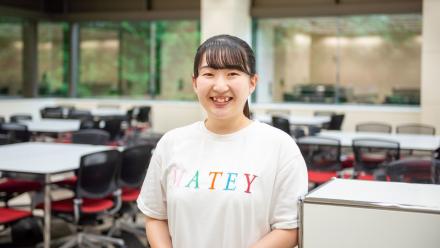 国際学部英語学科 濱口さん