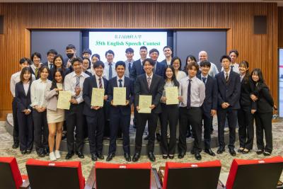 スピーチコンテスト集合写真