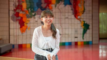 国際学部グローバル教養学科　西村さん