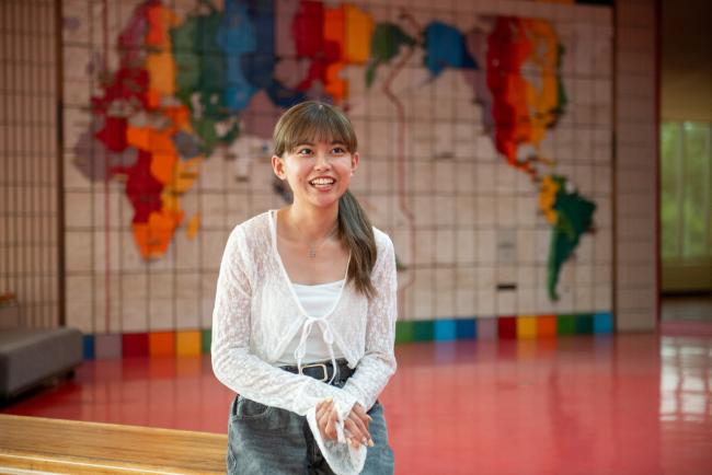 国際学部グローバル教養学科　西村さん